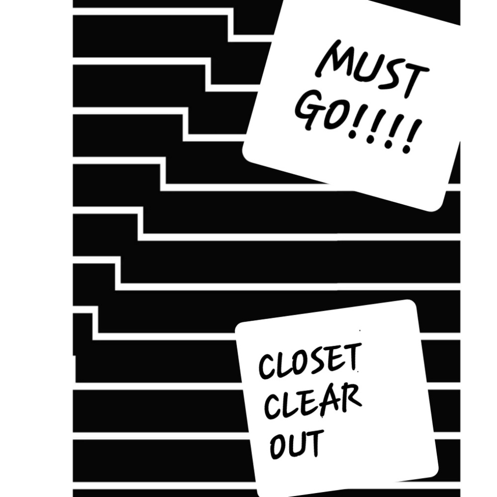 MUST GO!!!CLOSET CLEAR OUT!!!